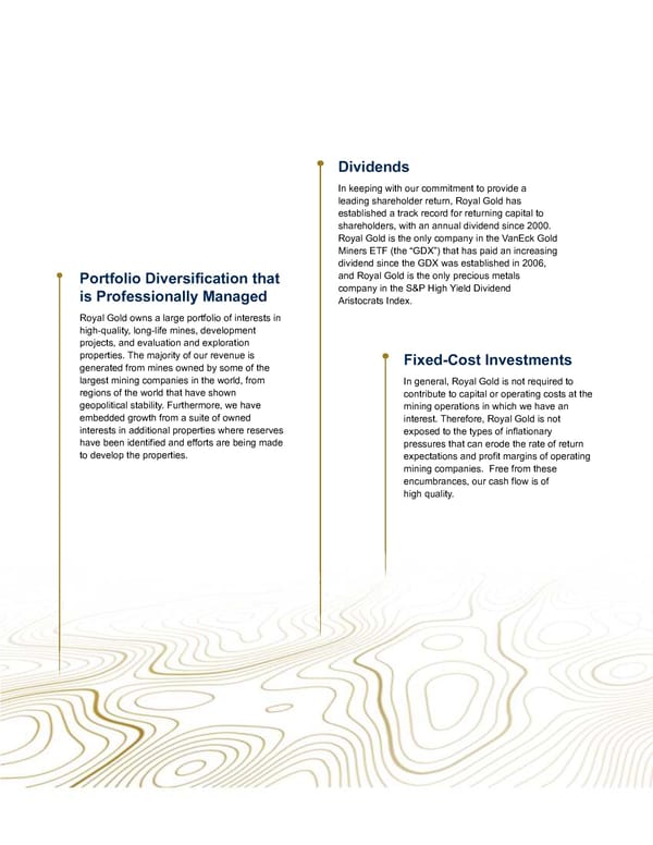 Royal Gold, Inc. 2025/2026 Asset Handbook - Page 3