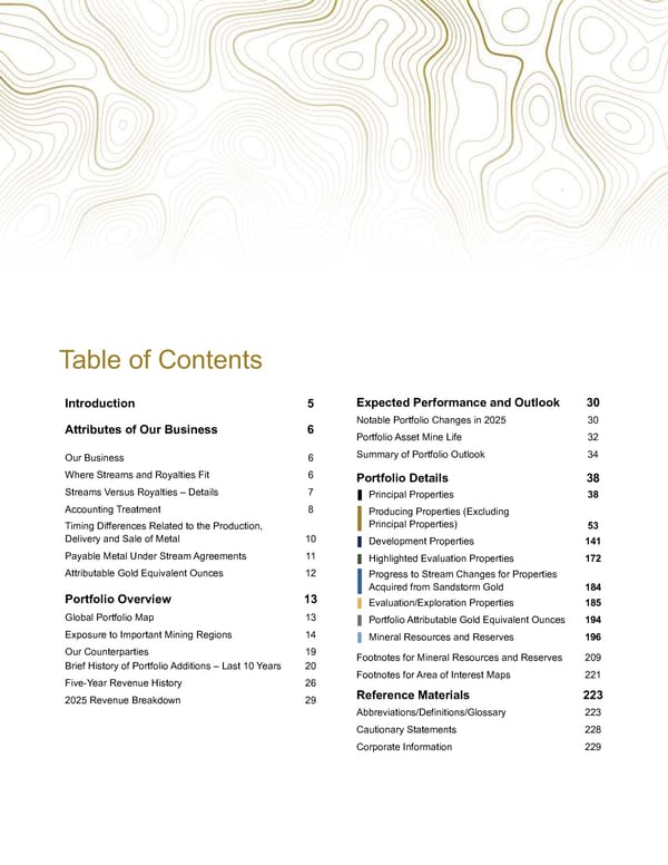Royal Gold, Inc. 2025/2026 Asset Handbook - Page 4