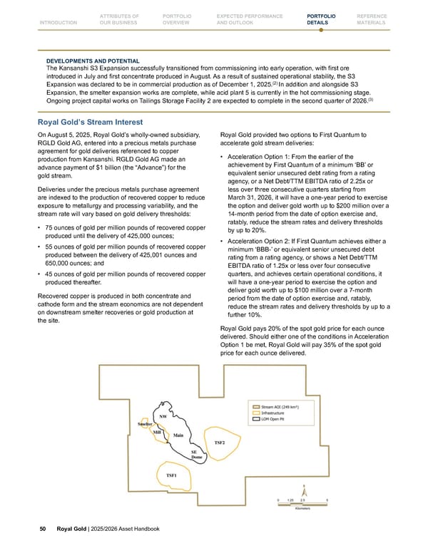 Royal Gold, Inc. 2025/2026 Asset Handbook - Page 50