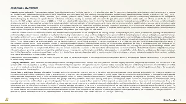 Investor Day Presentation - Page 2