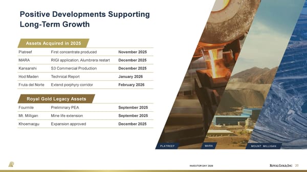 Investor Day Presentation - Page 20