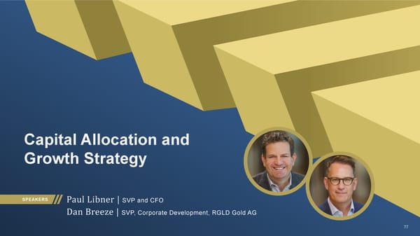 Investor Day Presentation - Page 77