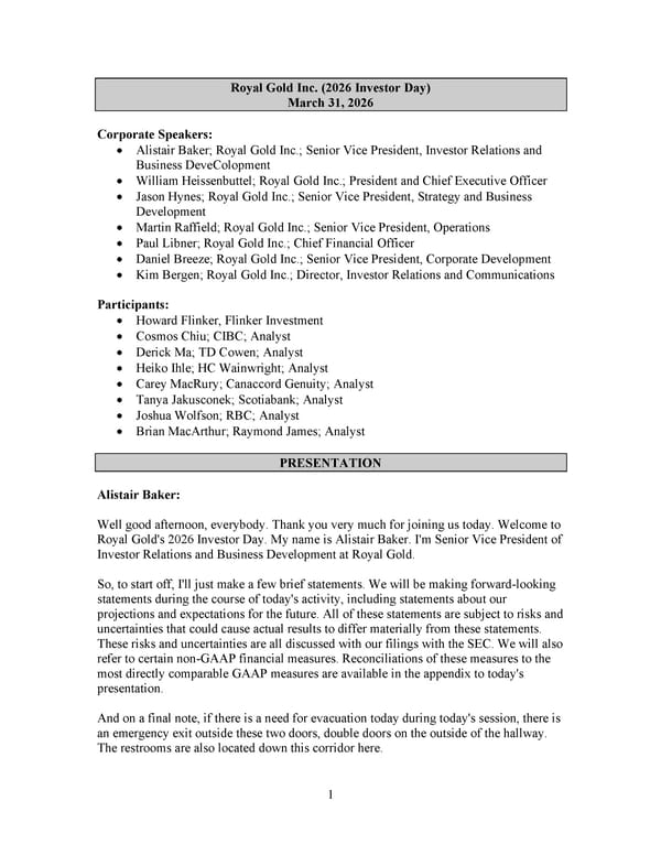 Transcript - Page 1