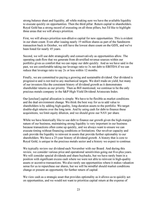 Transcript - Page 23
