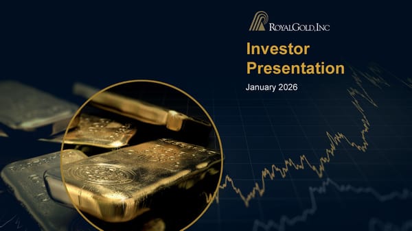 January 2026 Investor Presentation - Page 1