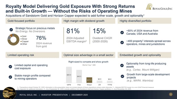 December 2025 Investor Presentation - Page 3