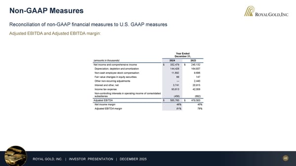 December 2025 Investor Presentation - Page 48
