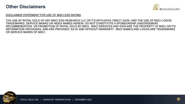 December 2025 Investor Presentation - Page 52