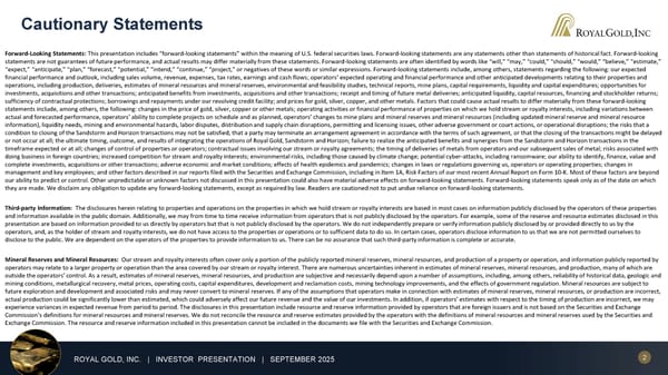 September 2025 Investor Presentation - Page 2
