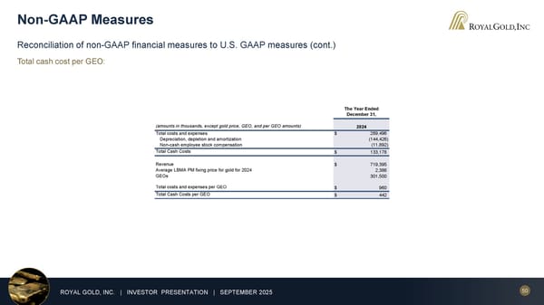 September 2025 Investor Presentation - Page 50