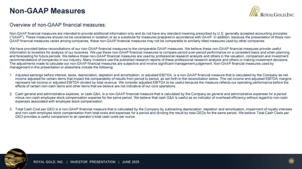 June 2025 Investor Presentation - Page 46