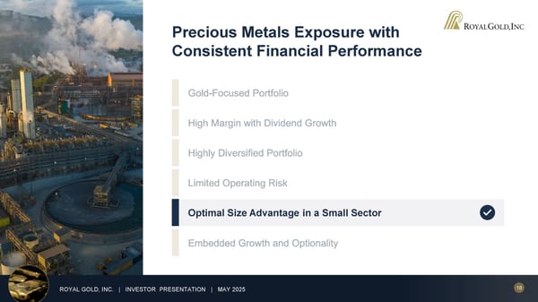 May 2025 Investor Presentation - Page 18