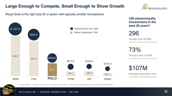 May 2025 Investor Presentation - Page 19
