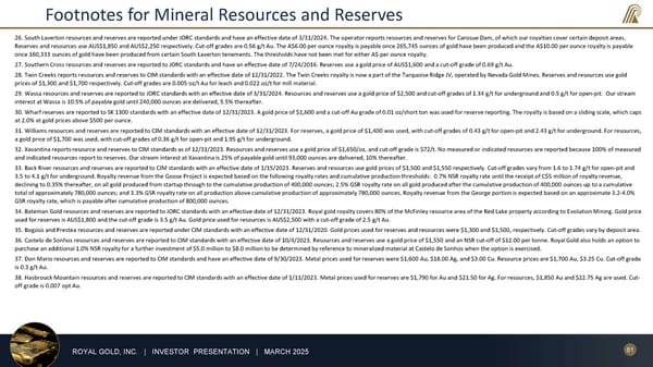 March 2025 Investor Presentation - Page 81
