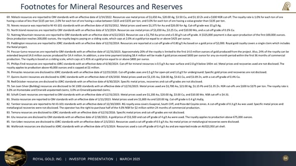 March 2025 Investor Presentation - Page 84