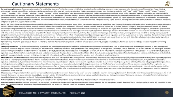 February 2025 Investor Presentation - Page 2