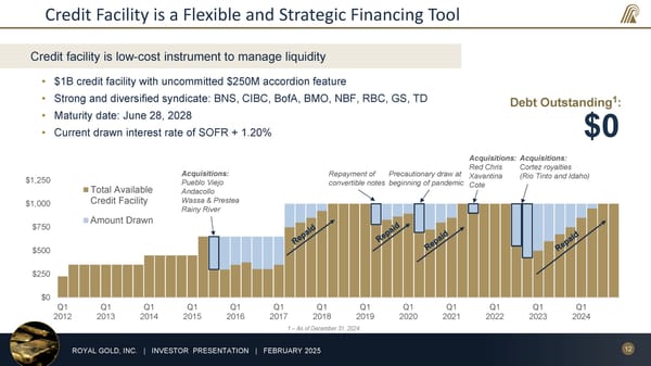 February 2025 Investor Presentation - Page 12