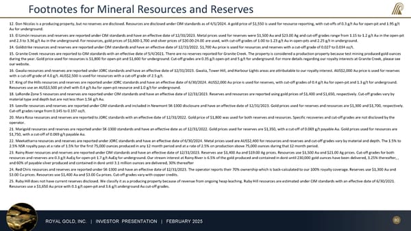 February 2025 Investor Presentation - Page 80