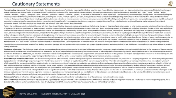 January 2025 Investor Presentation - Page 2