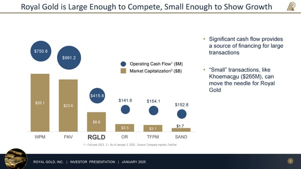 January 2025 Investor Presentation - Page 5