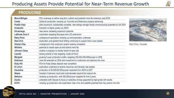 January 2025 Investor Presentation - Page 47