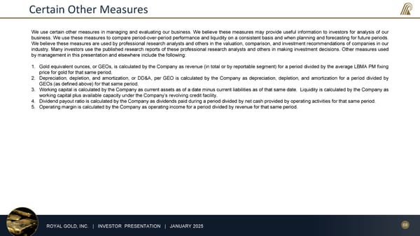 January 2025 Investor Presentation - Page 68